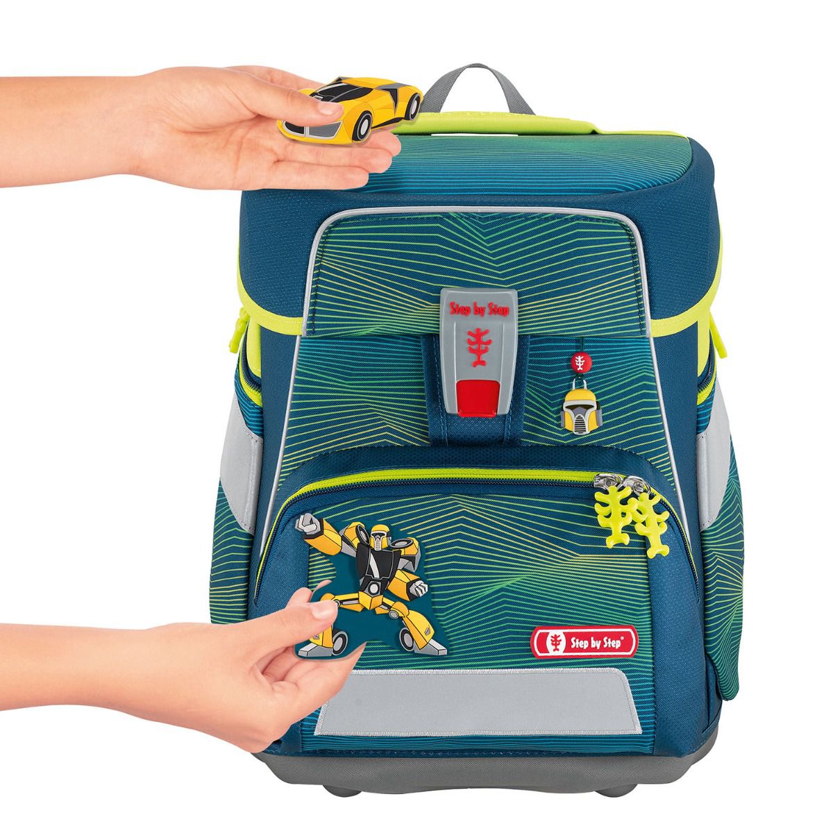 Step by Step Magic Mags Power Robot Zed Set 3tlg.