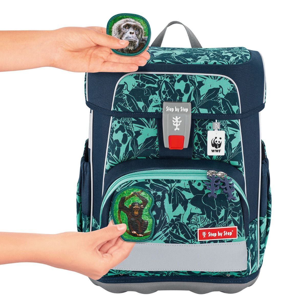 Step by Step Magic Mags WWF Monkeys 3tlg.