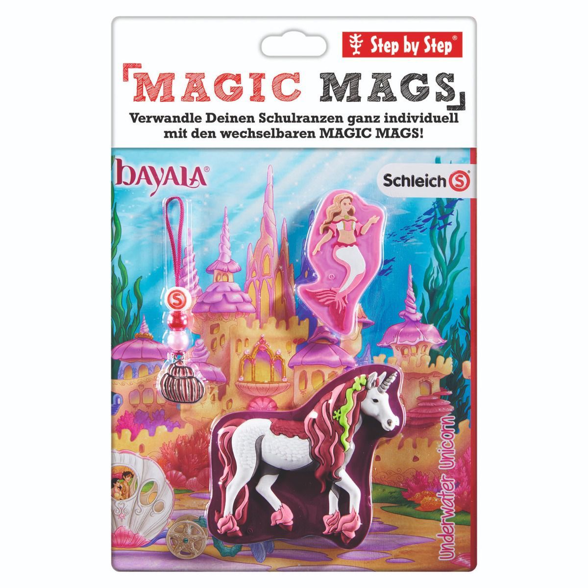 Step by Step Magic Mags Schleich Bayala Underwater Unicorn Set 3tlg.