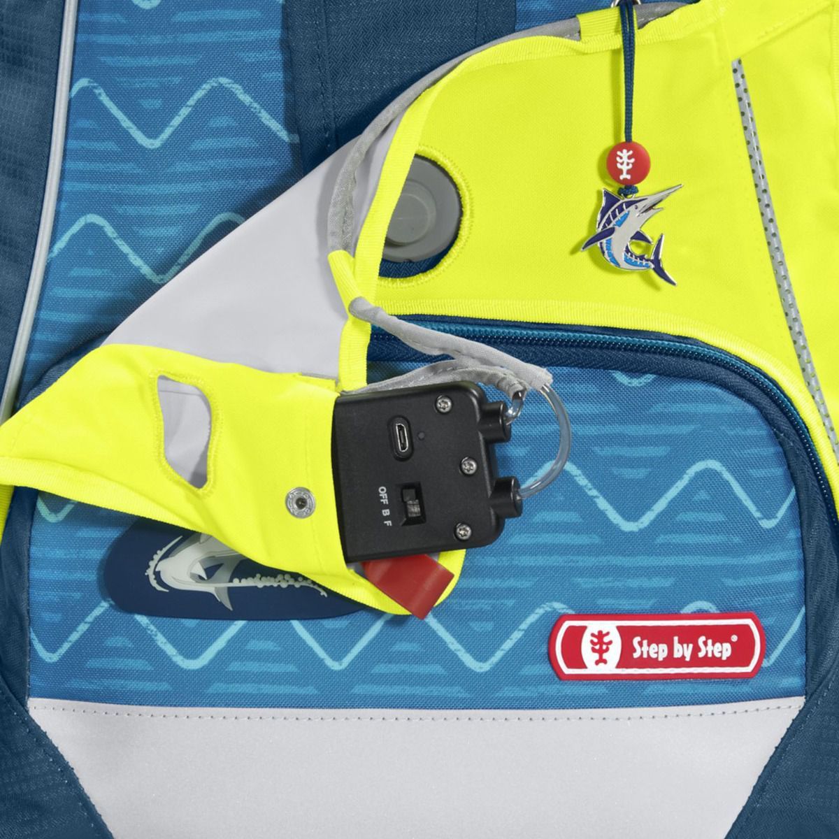 Step by Step 2in1 PLUS LED Neon Pull Over Gelb