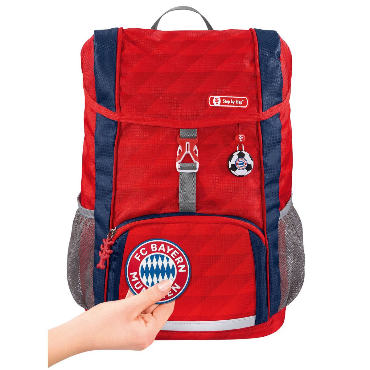 Step by Step Kid FC Bayern Mia San Mia Kinderrucksack Set 3tlg.