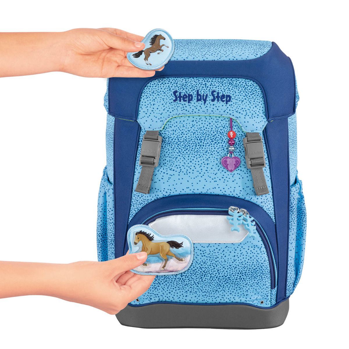 Step by Step Giant Wild Horse Schulranzen Set 5tlg.