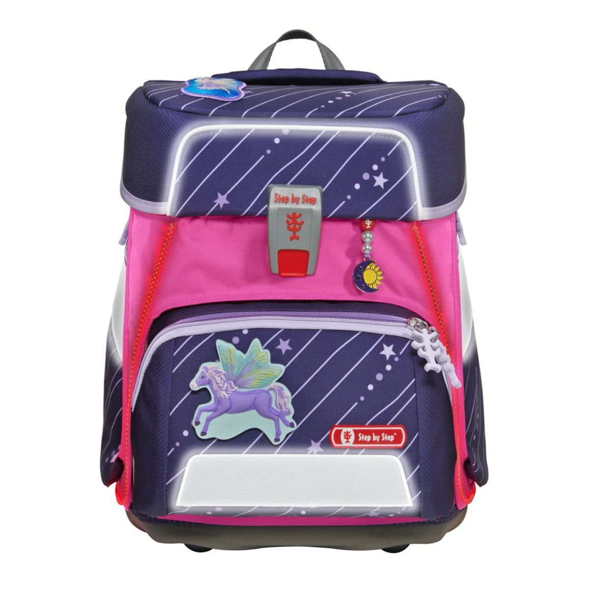 Step by Step Space LED Neon Pull Over Pink