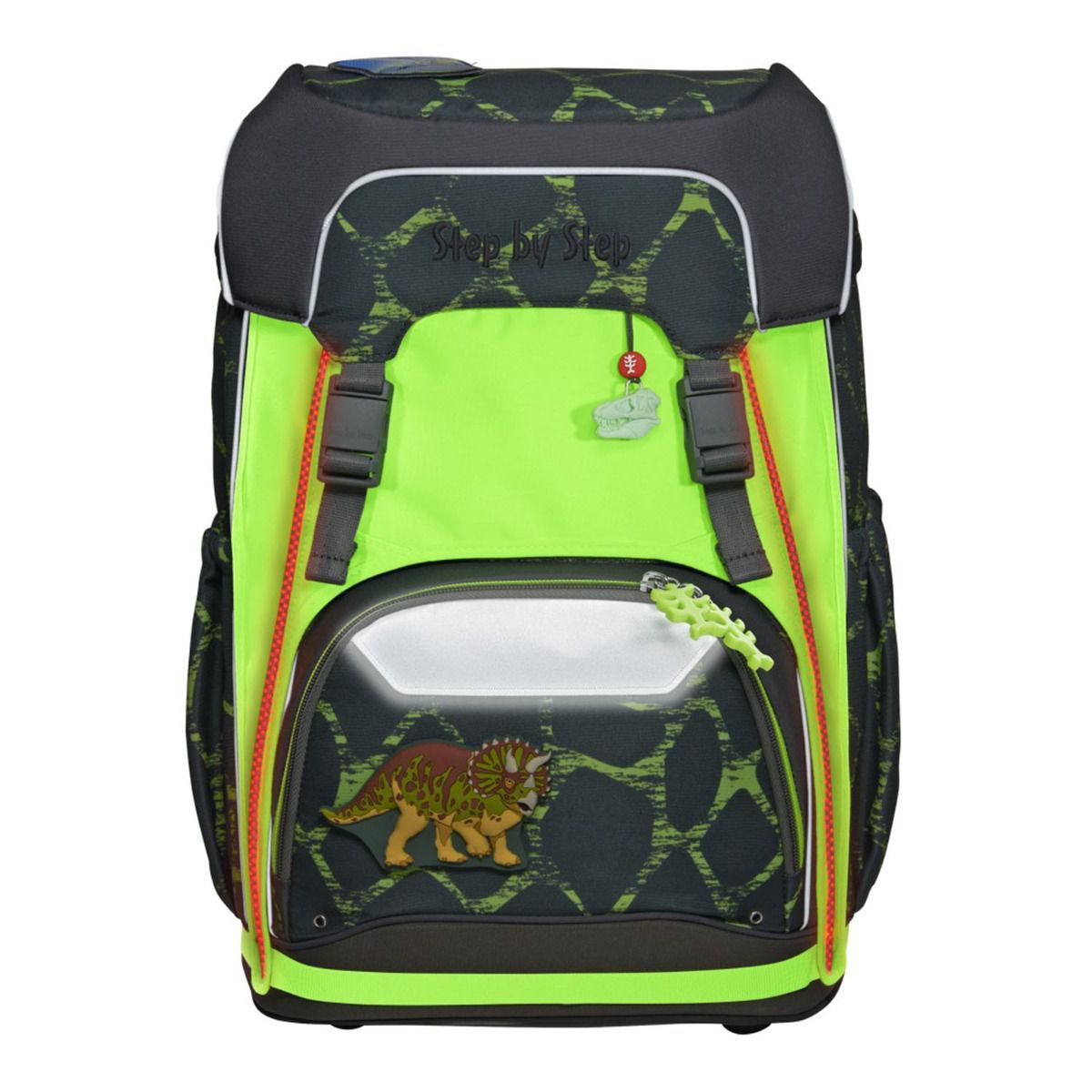 Step by Step GIANT LED Neon Pull Over Grün