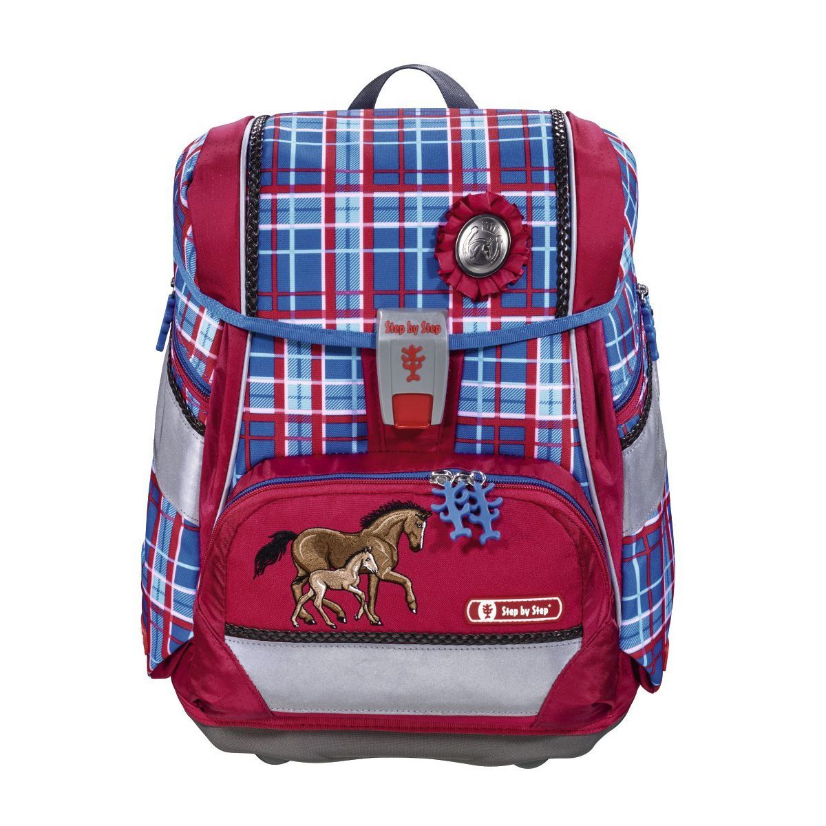 Step by Step 2in1 Horse Family Schulranzen Set 4tlg.