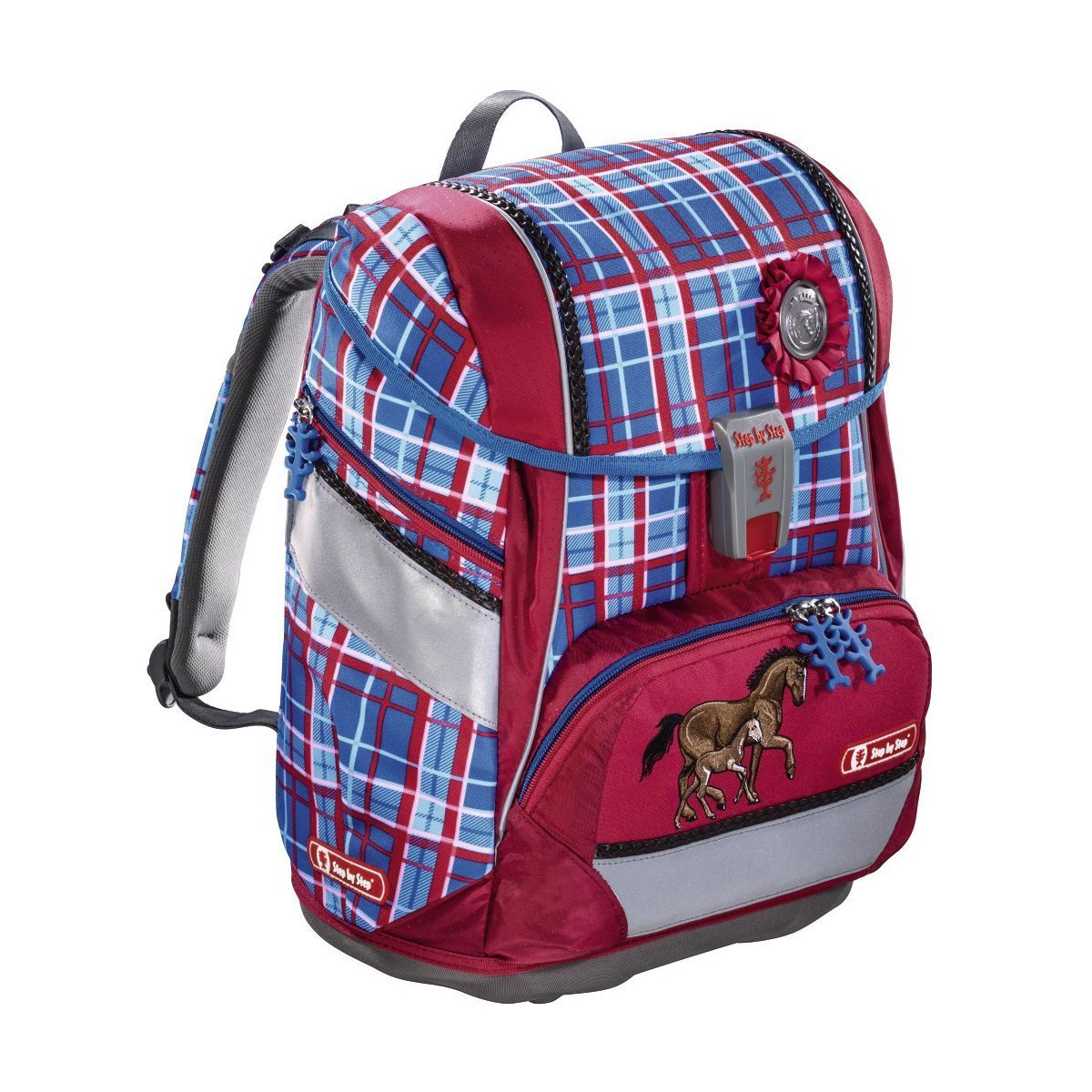 Step by Step 2in1 Horse Family Schulranzen Set 4tlg.