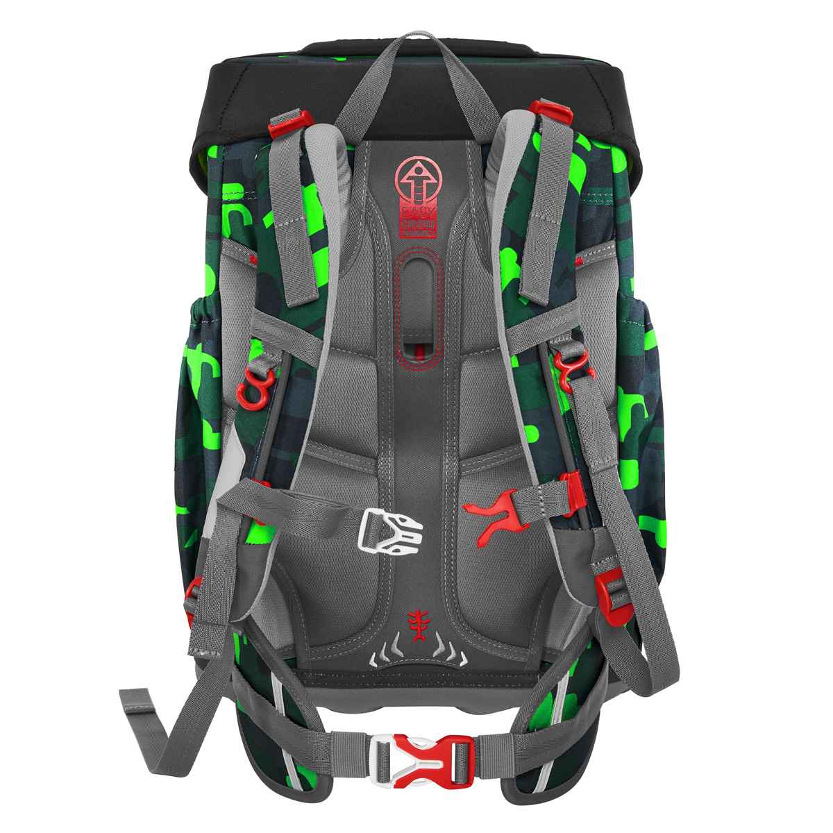 Step by Step Giant Black Cat Chiko Schulranzen Set 5tlg.