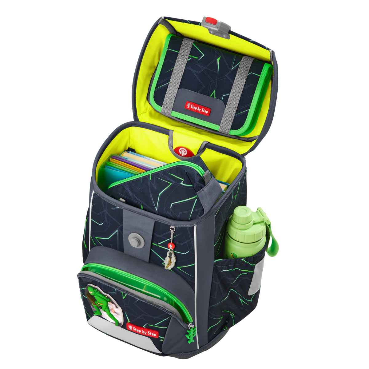 Step by Step Giant Ninja Kimo Schulranzen Set 5tlg.