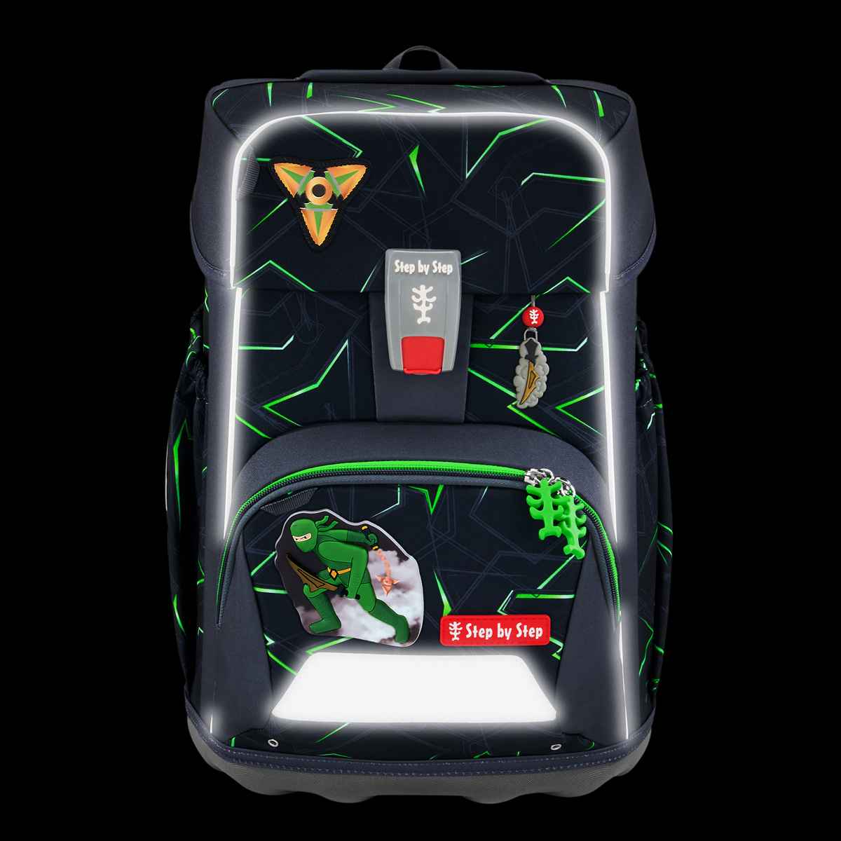 Step by Step Giant Ninja Kimo Schulranzen Set 5tlg.