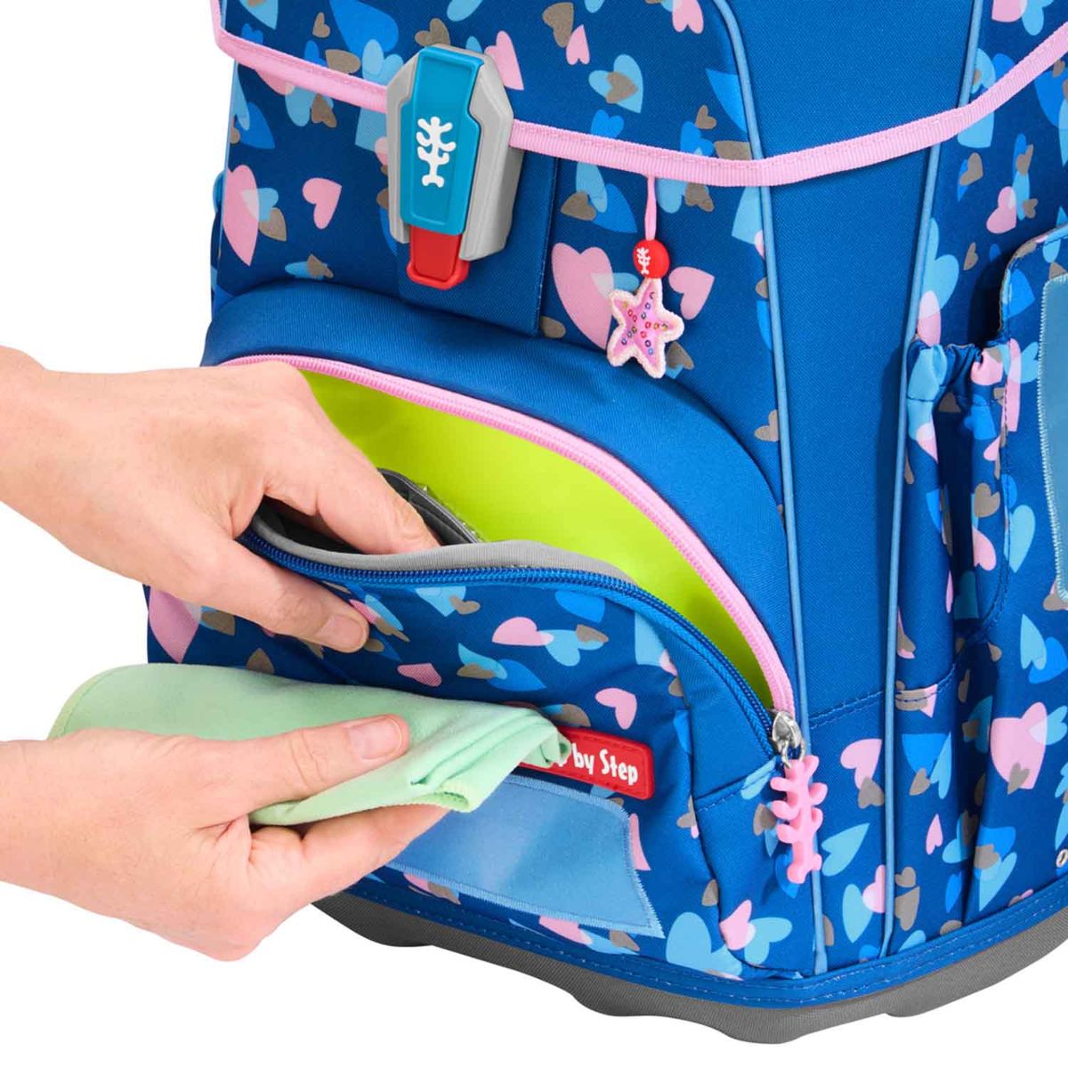 Step by Step Cloud Reflect Seashell Pearl Special Edition Schulranzen Set 5tlg.