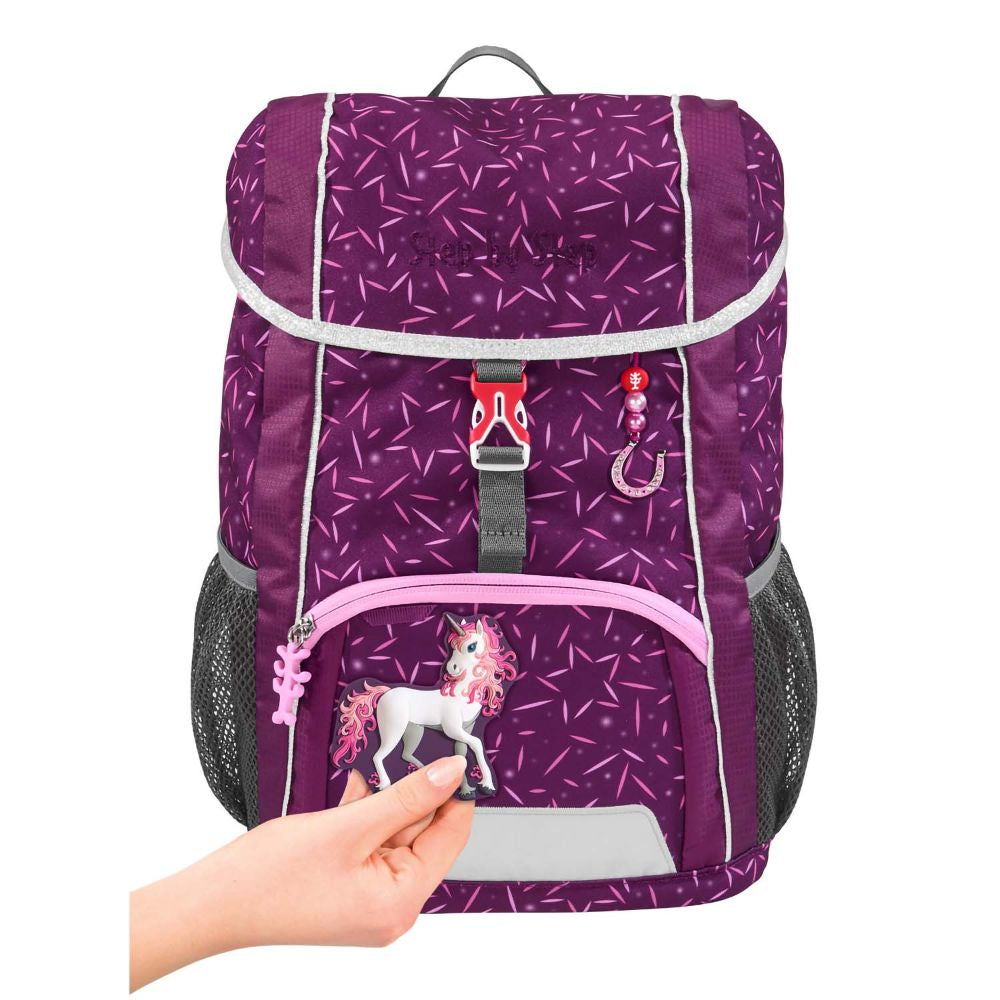 Step by Step Kid Pretty Unicorn Nuala Kinderrucksack Set 3tlg.