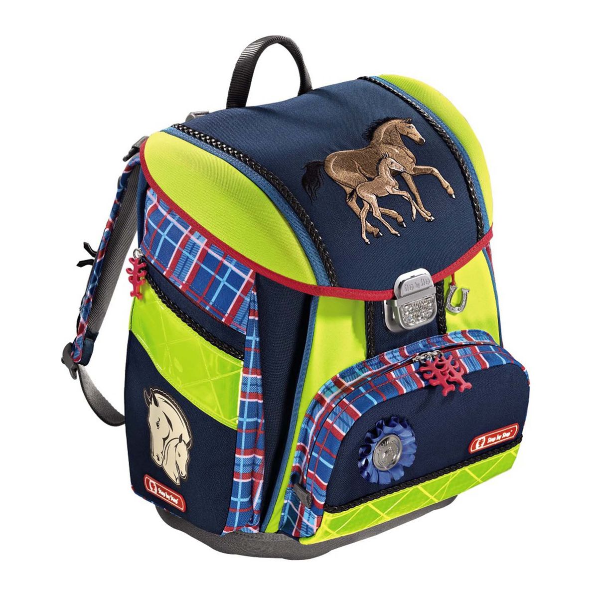 Step by Step Touch DIN Horse Family Schulranzen Set 5tlg.