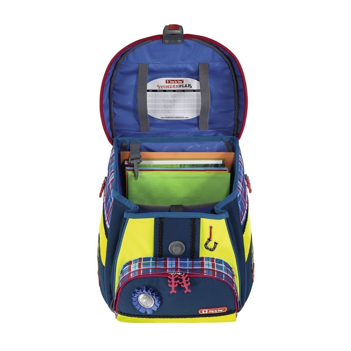 Step by Step Comfort DIN Horse Family Schulranzen Set 4tlg.