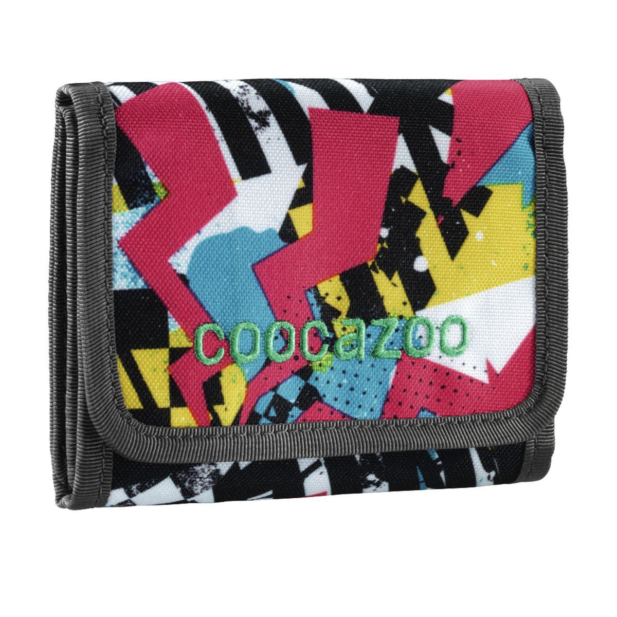 Coocazoo CashDash Checkered Bolts Geldbörse