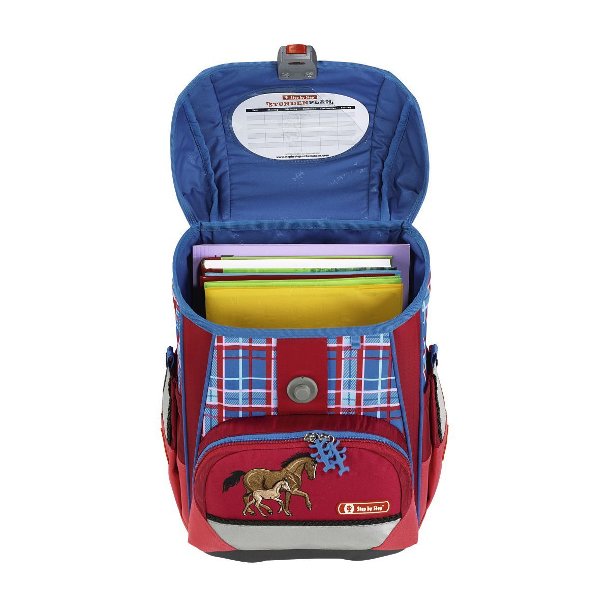 Step by Step Light 2 Horse Family Schulranzen Set 4tlg.