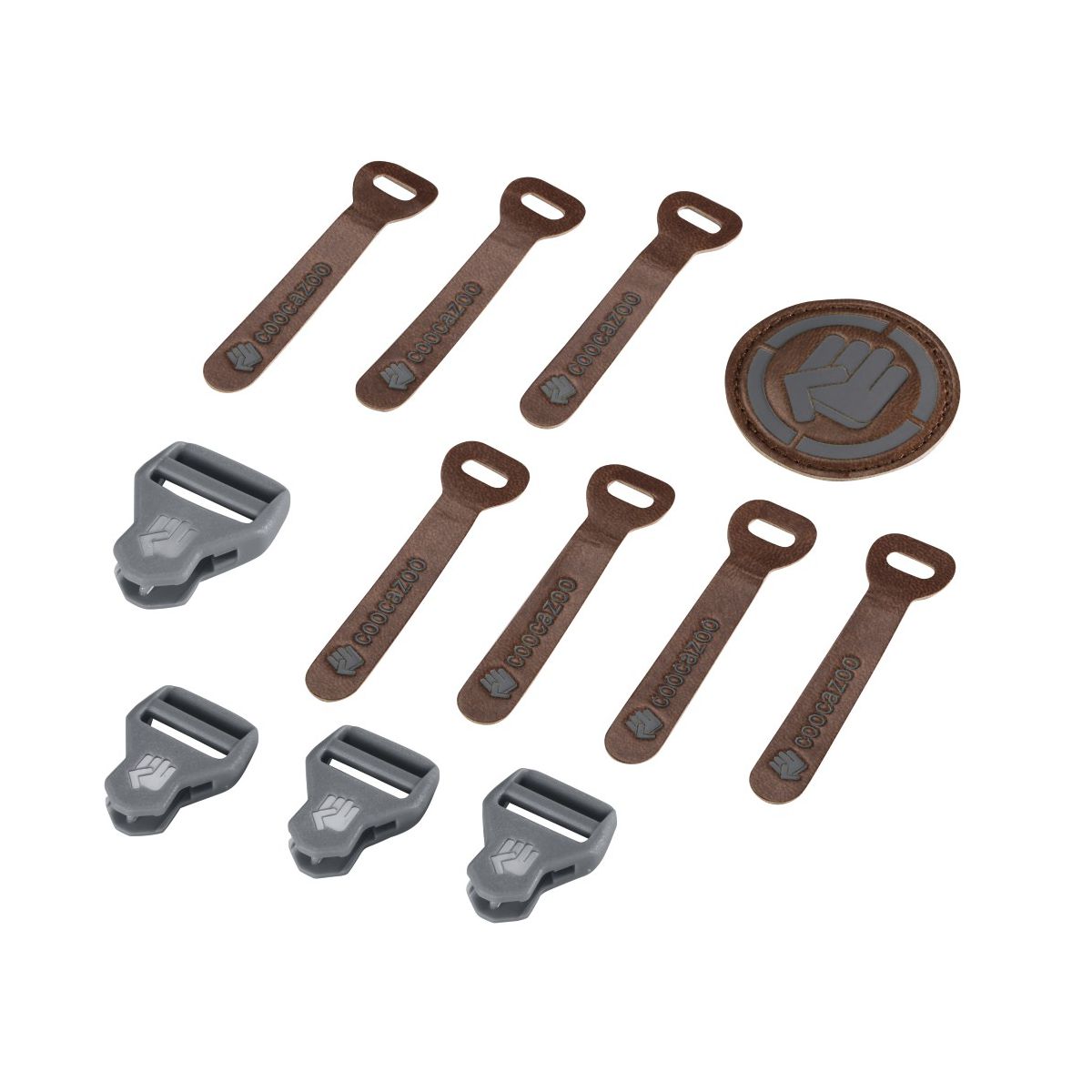 Coocazoo MatchPatch Leather Grey Melange