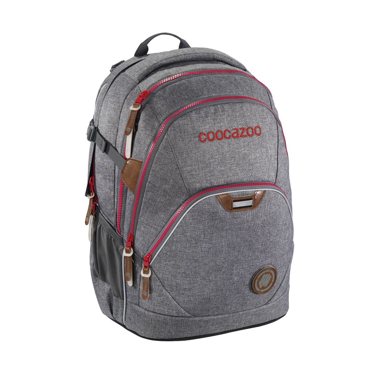 Coocazoo MatchPatch Leather Grey Melange
