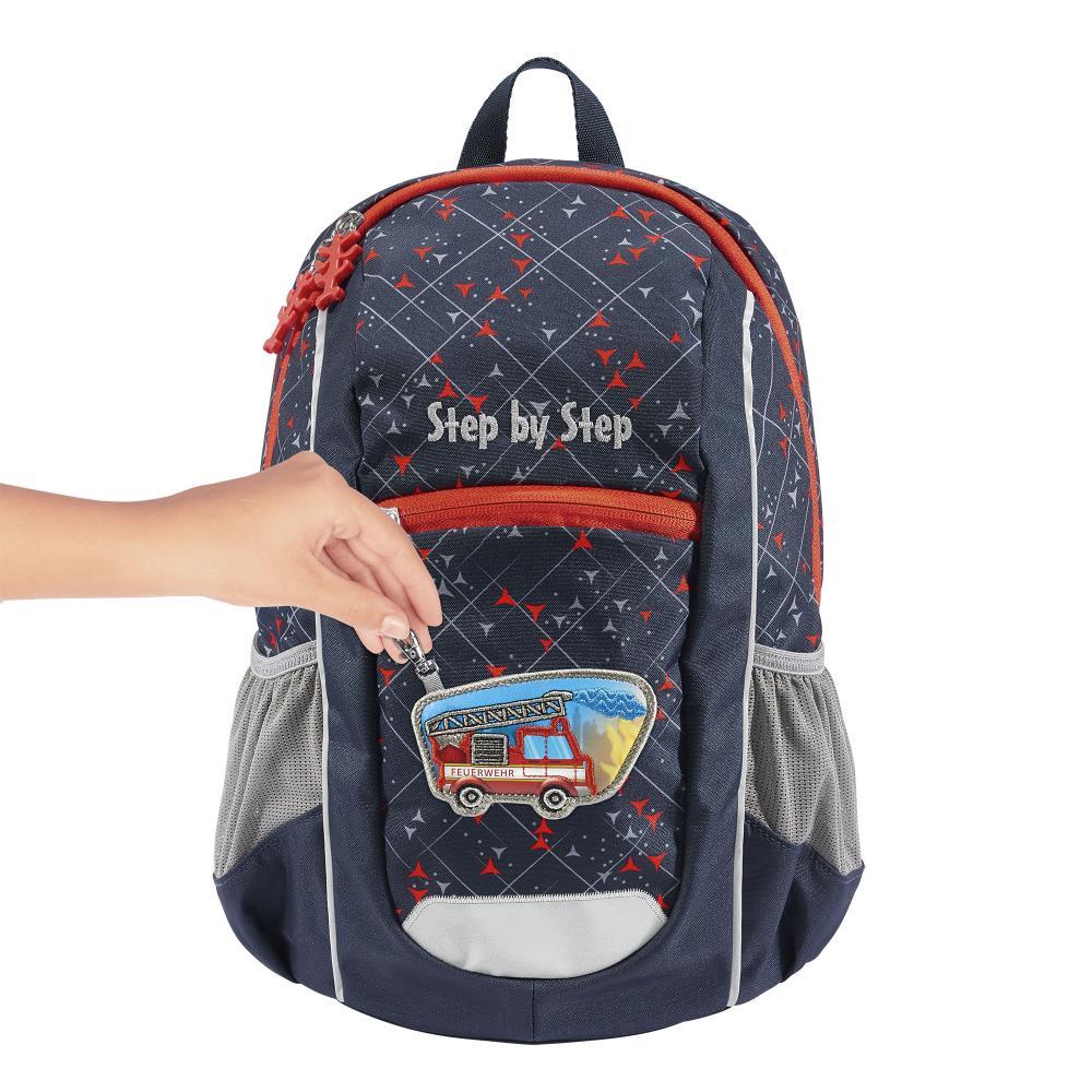 Step by Step Kiga Maxi Fire Truck Finn Kinderrucksack Set 2tlg.