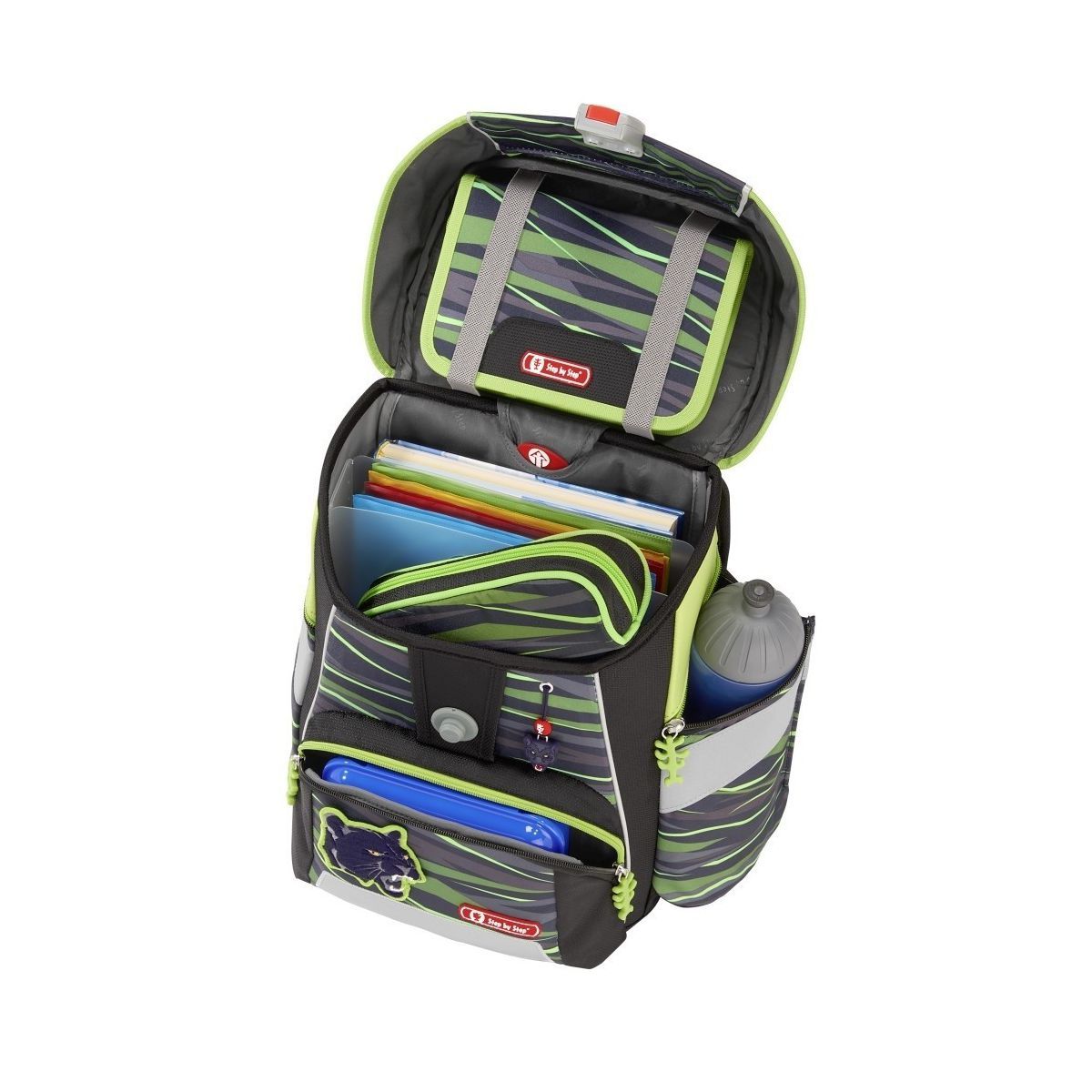 Step by Step Space Wild Cat Chiko Schulranzen Set 5tlg.