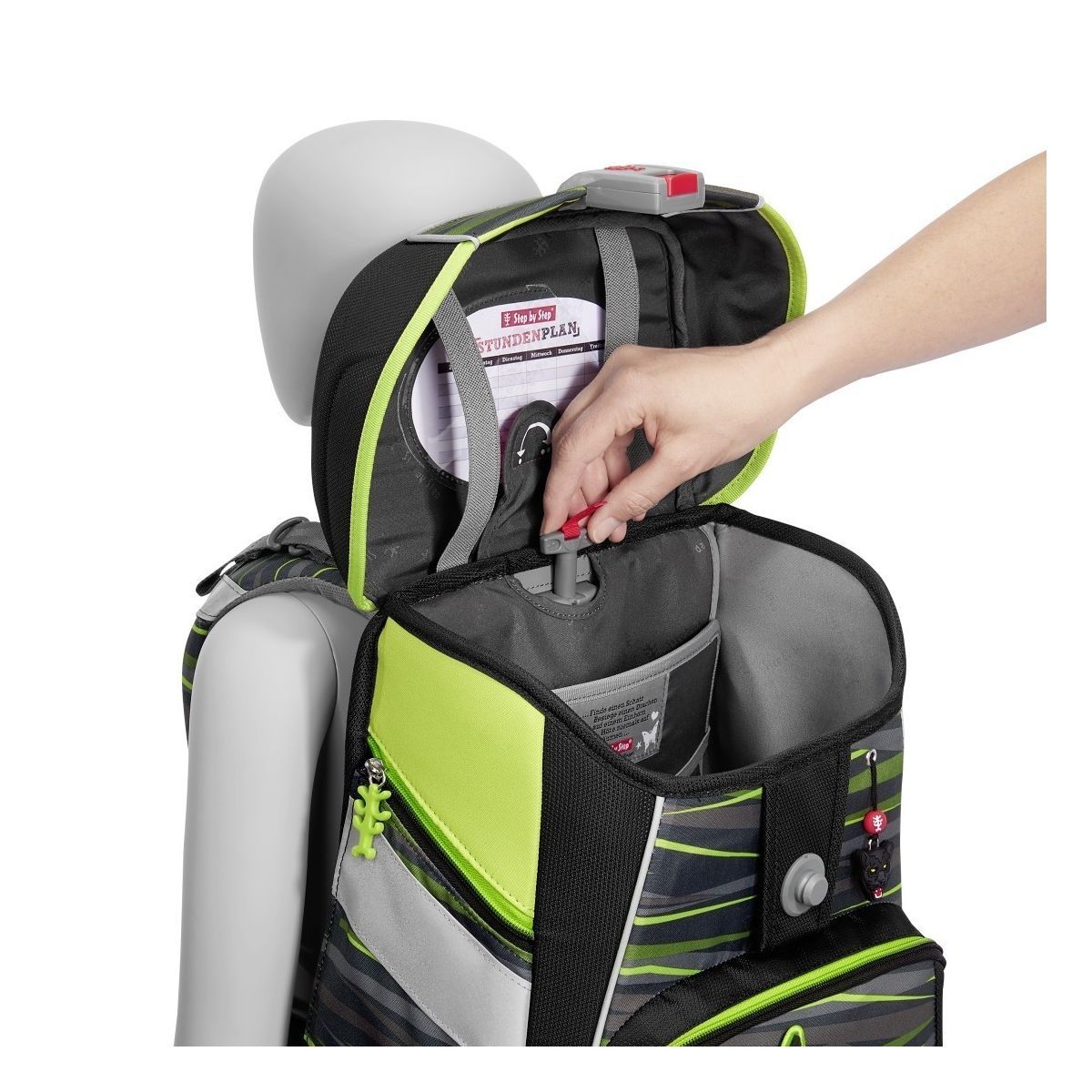 Step by Step Space Wild Cat Chiko Schulranzen Set 5tlg.