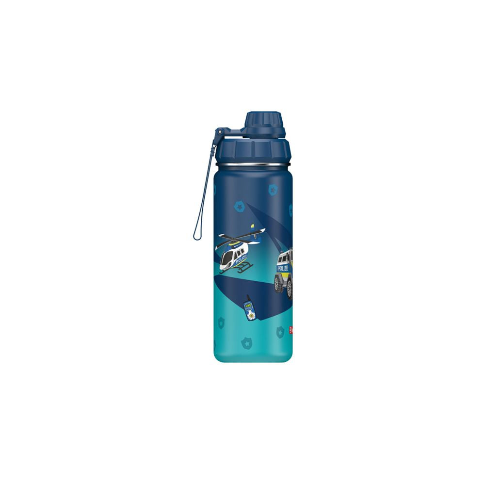 Step by Step Edelstahl Trinkflasche Police 0,5 l