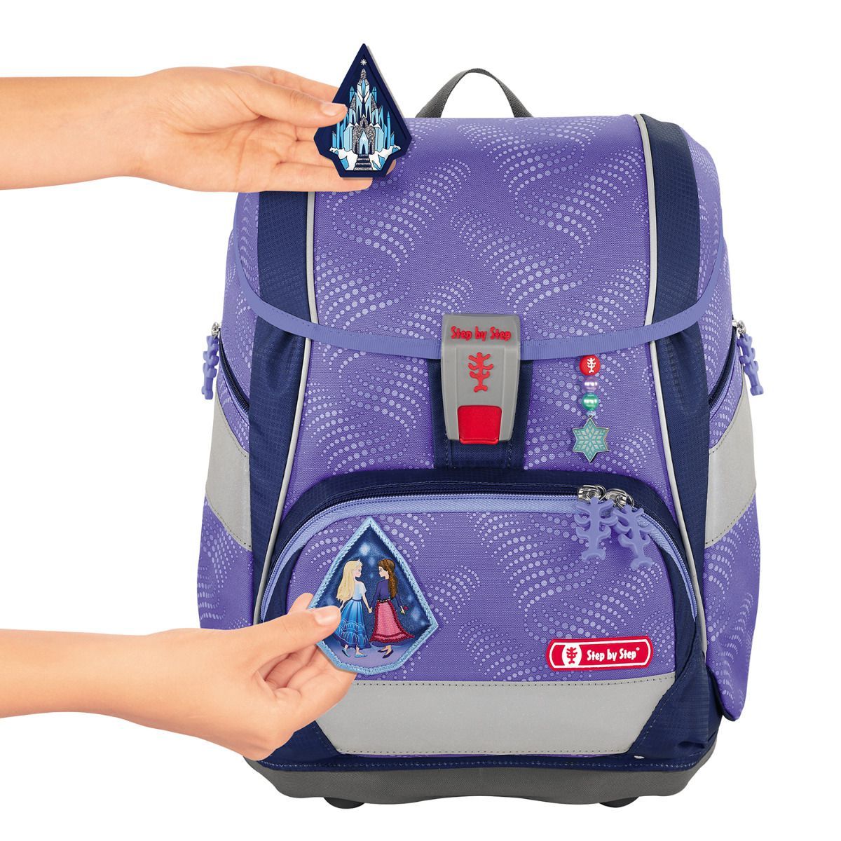 Step by Step 2in1 Plus Ice Princess Schulranzen Set 6tlg.