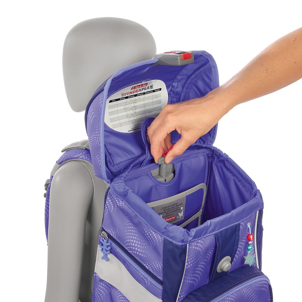 Step by Step 2in1 Plus Ice Princess Schulranzen Set 6tlg.