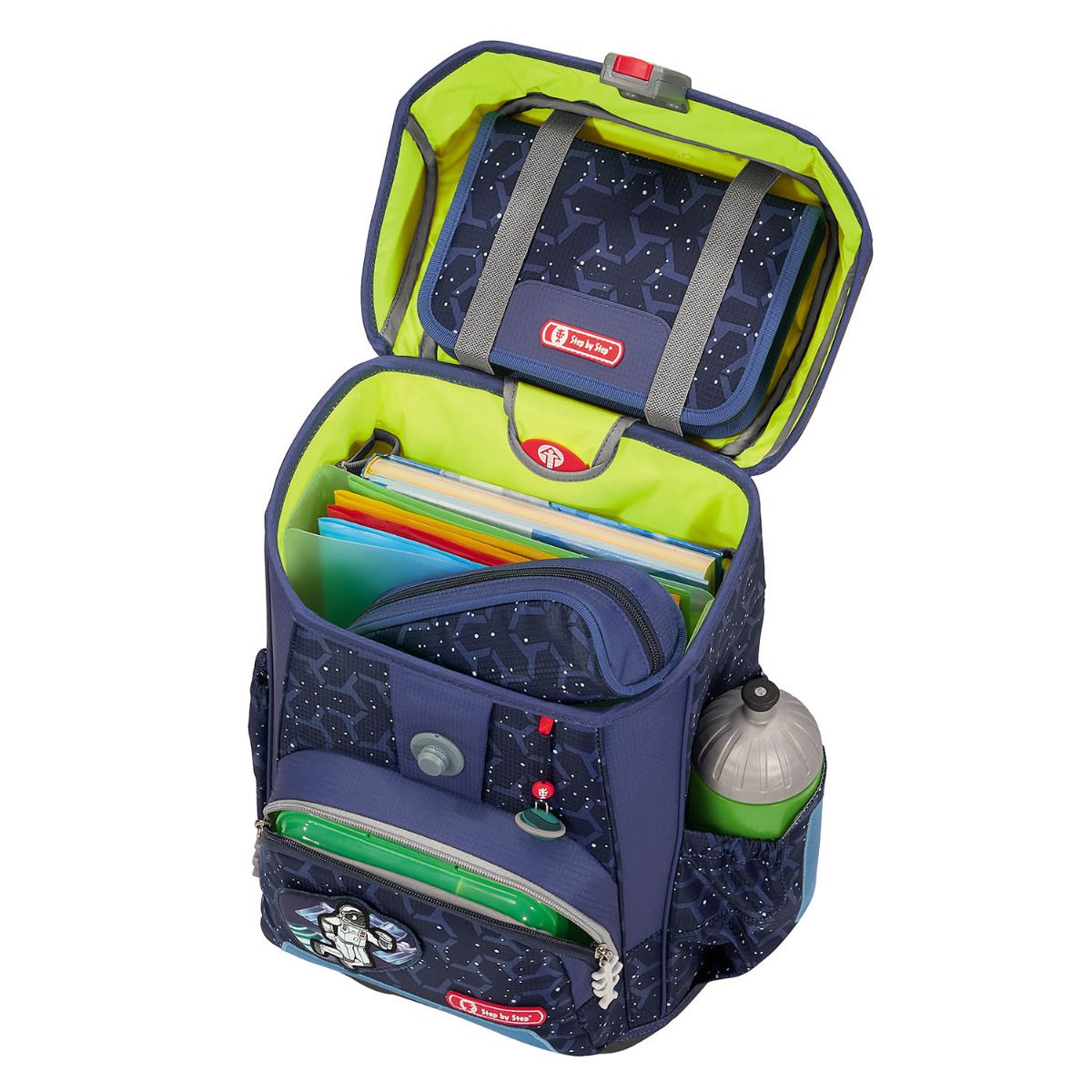 Step by Step Cloud Star Astronaut Cosmo Schulranzen Set 5tlg.