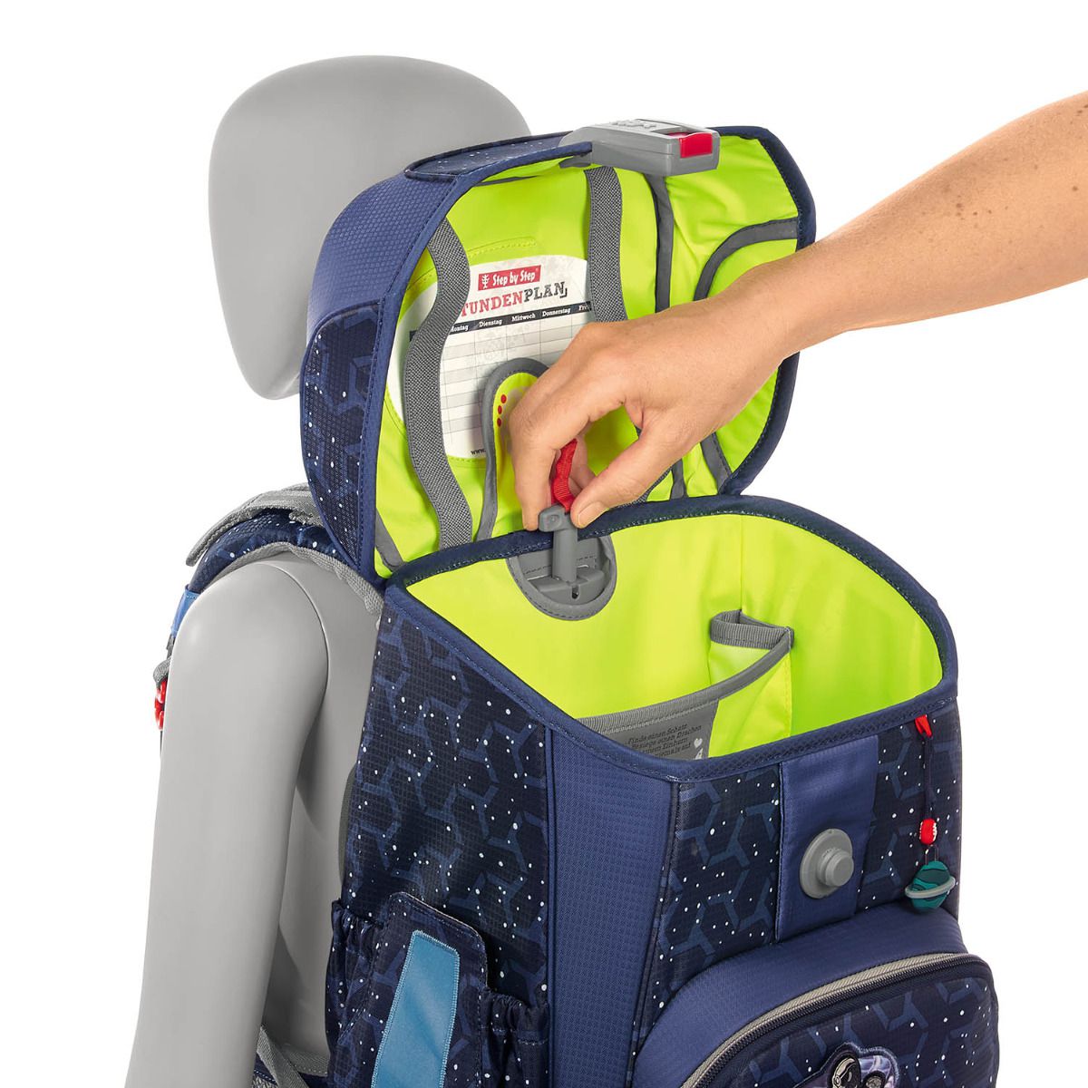 Step by Step Cloud Star Astronaut Cosmo Schulranzen Set 5tlg.