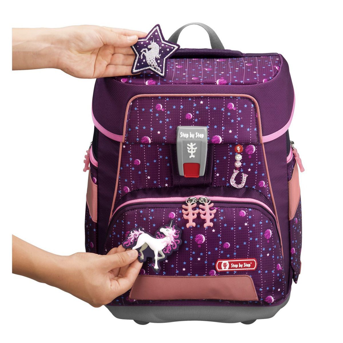 Step by Step e-Space Dreamy Unicorn  Schulranzen Set 5tlg.