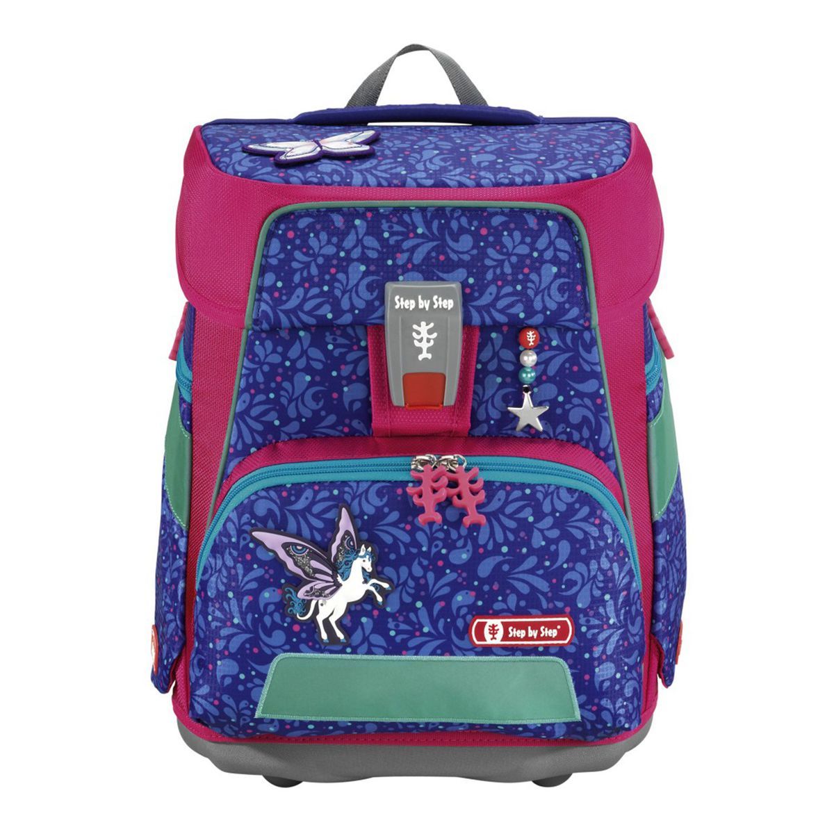 Step by Step e-Space Sparkling Pegasus Schulranzen Set 5tlg.