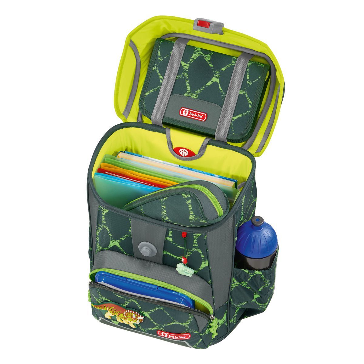 Step by Step Cloud Dino Tres Schulranzen Set 5tlg.