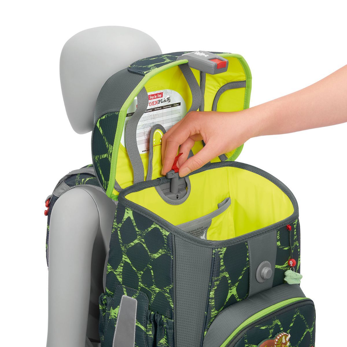 Step by Step Cloud Dino Tres Schulranzen Set 5tlg.