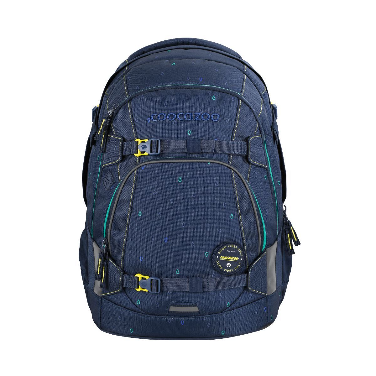 Coocazoo Mate Happy Raindrops Schulrucksack Set 3tlg.