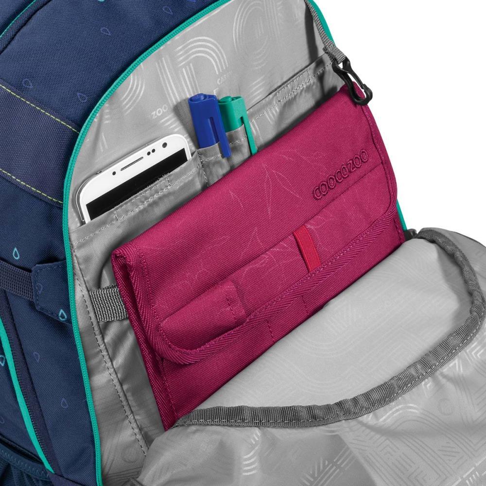 Coocazoo Mate Happy Raindrops Schulrucksack Set 3tlg.