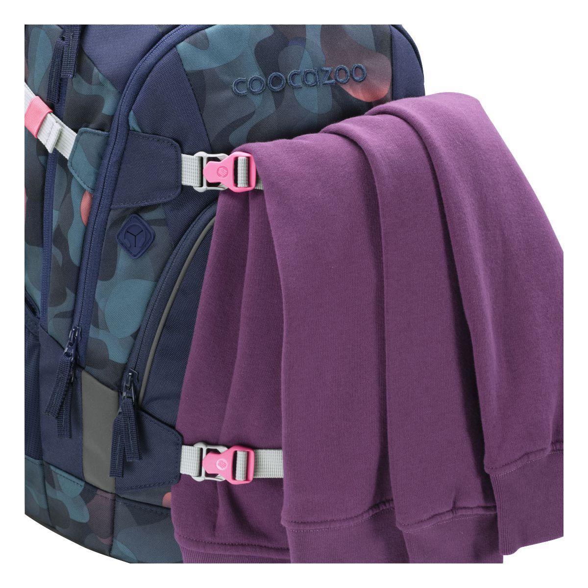 Coocazoo Mate Cloudy Peach Schulrucksack Set 2tlg.