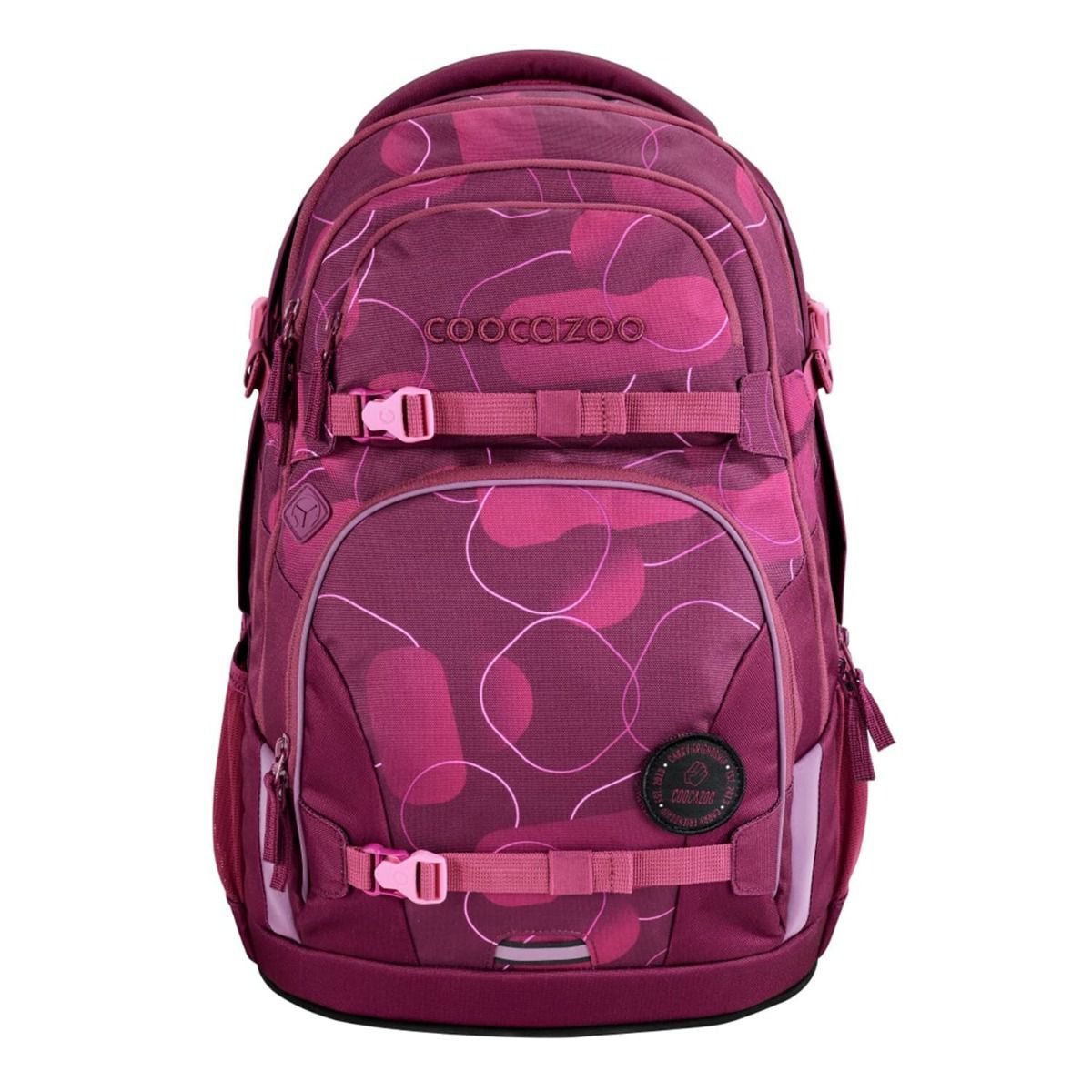 Coocazoo Porter Berry Bubbles Schulrucksack Set 2tlg.