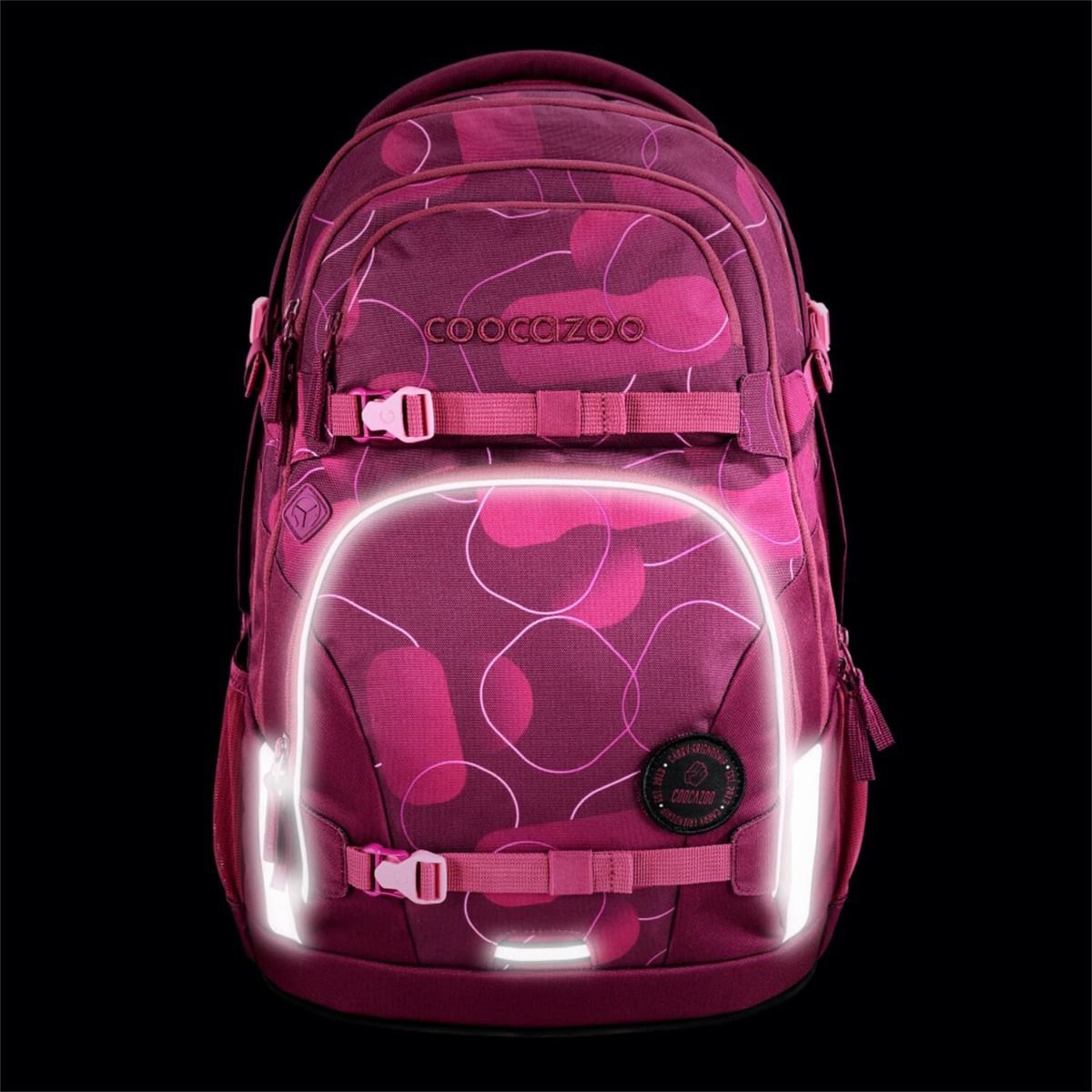 Coocazoo Porter Berry Bubbles Schulrucksack Set 2tlg.