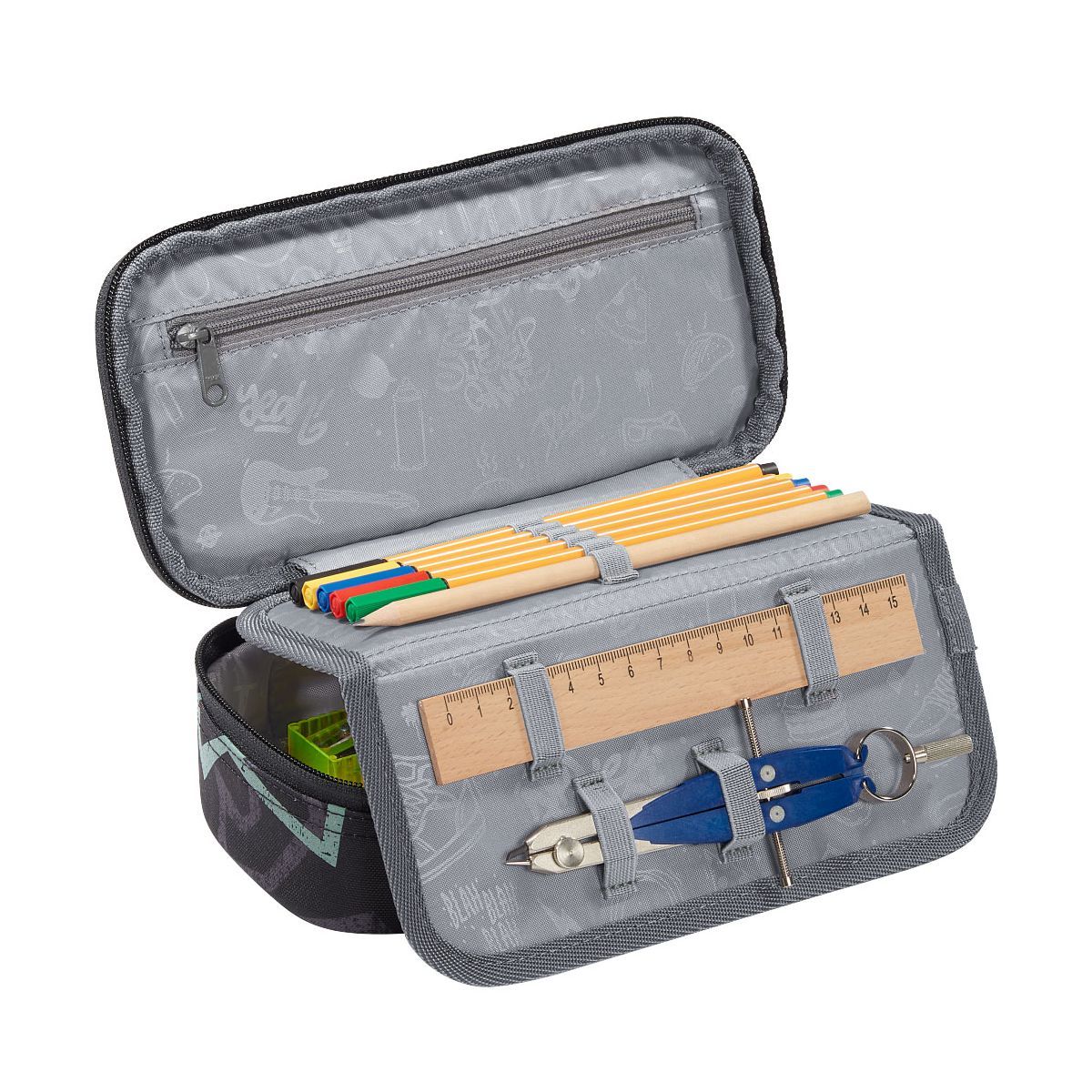 Coocazoo Schlamperbox Reflective Graffiti