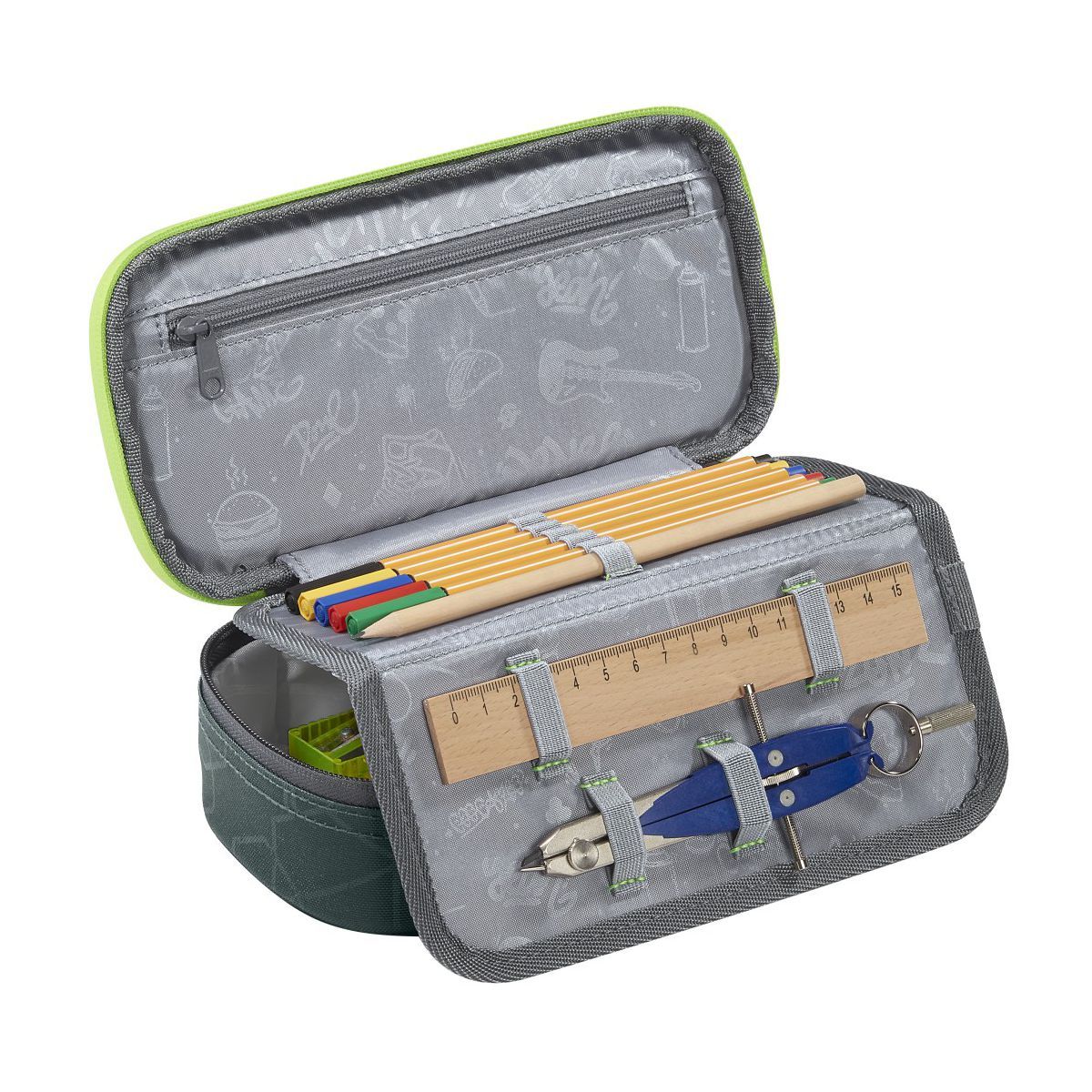 Coocazoo Schlamperbox Stone Olive