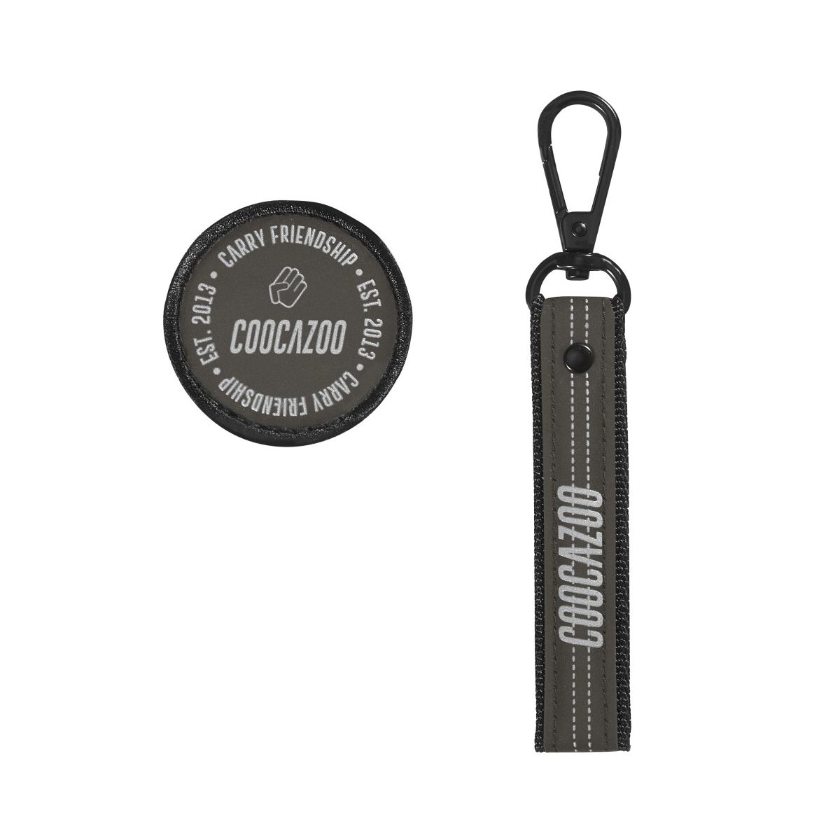 Coocazoo Colour Up Set Reflective Silver 2tlg.