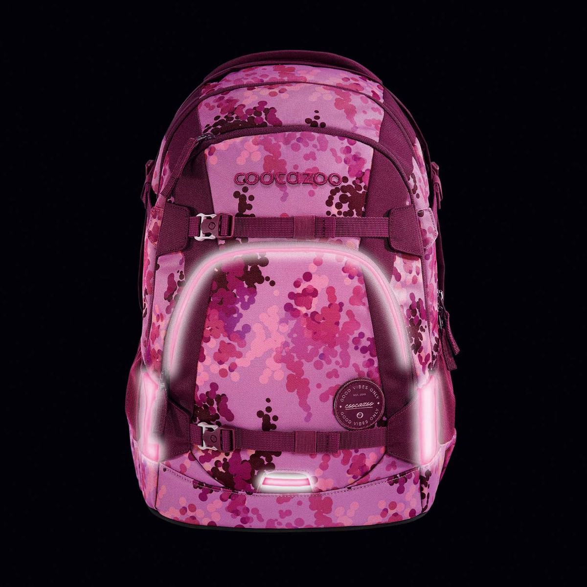 Coocazoo Mate Cherry Blossom Schulrucksack Set 3tlg.
