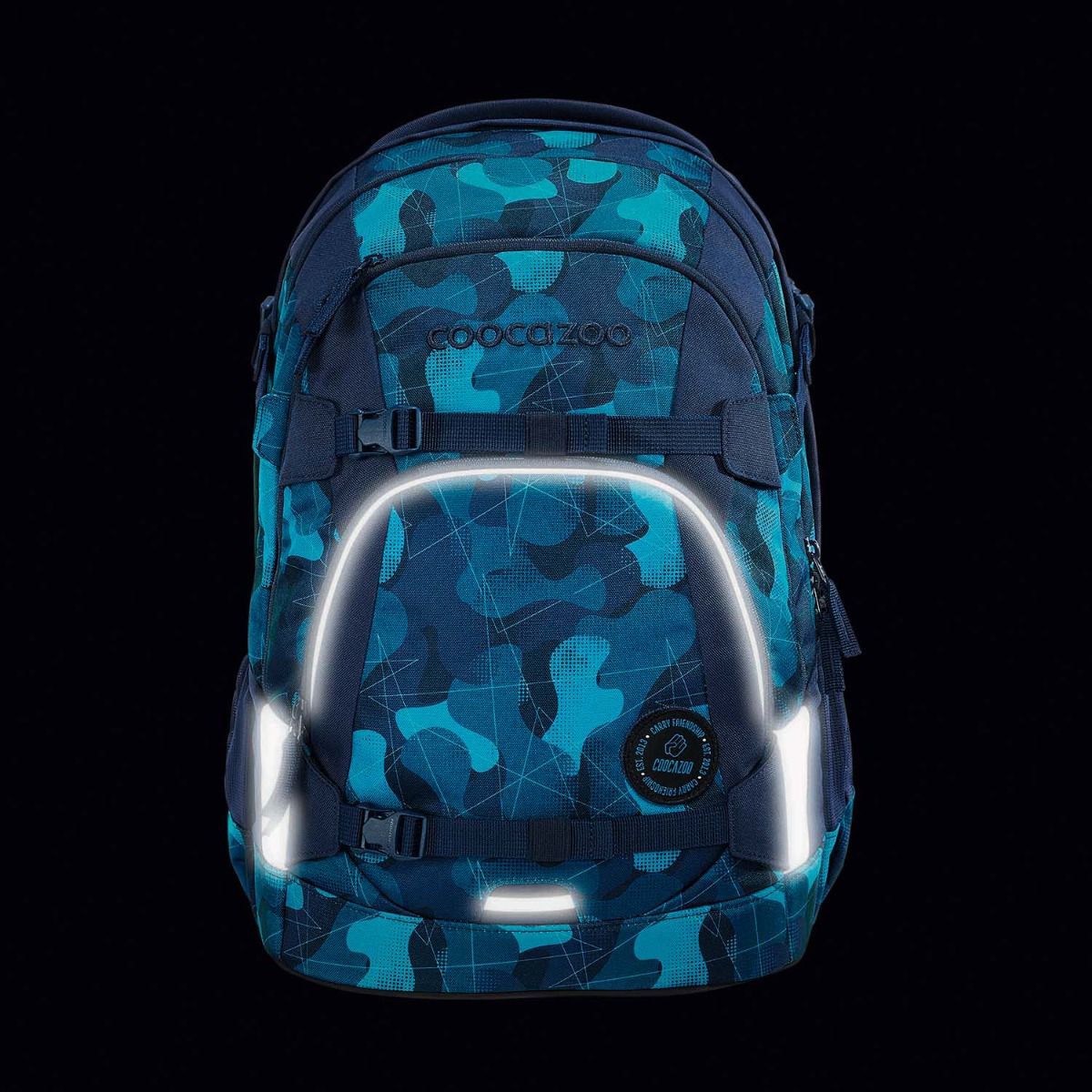 Coocazoo Mate Cloudy Camou Schulrucksack Set 2tlg.