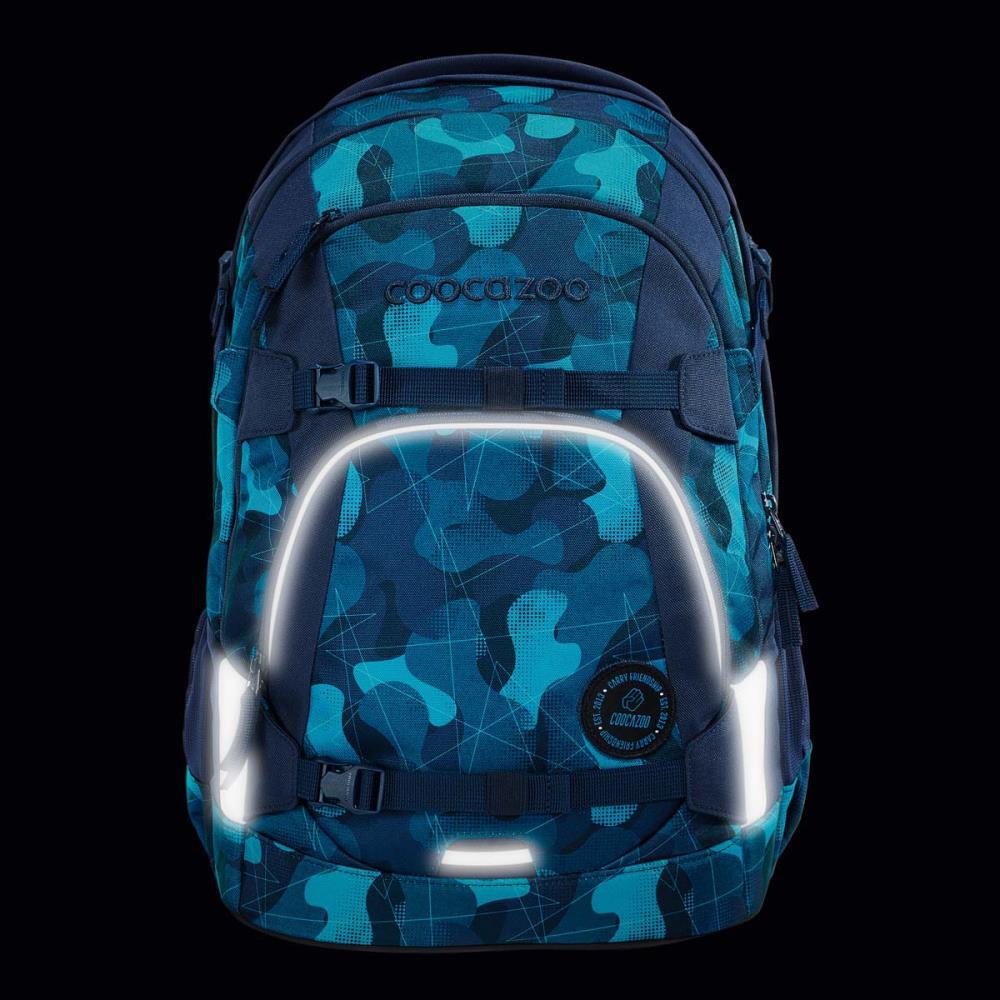 Coocazoo Mate Cloudy Camou Schulrucksack Set 3tlg.