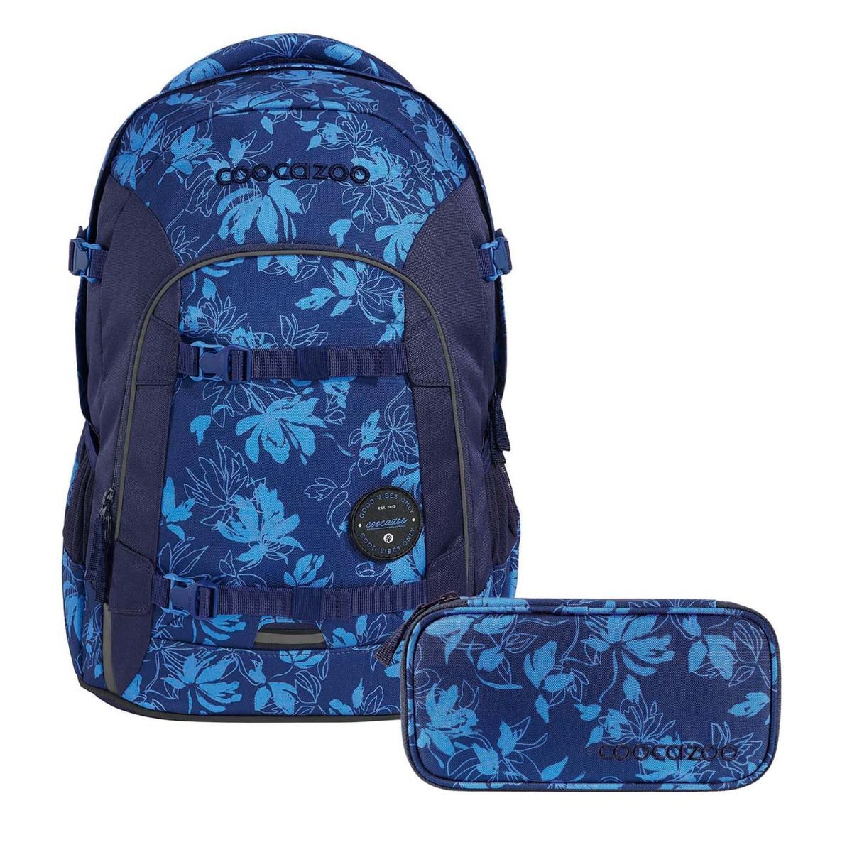 Coocazoo Joker Tropical Night Schulrucksack Set 2tlg.