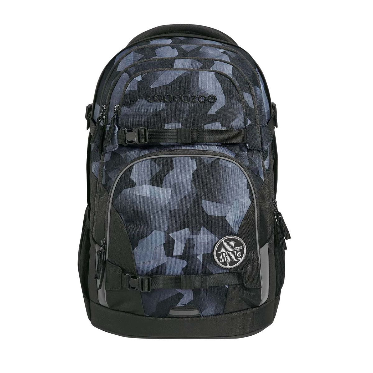 Coocazoo Porter Grey Rocks Schulrucksack