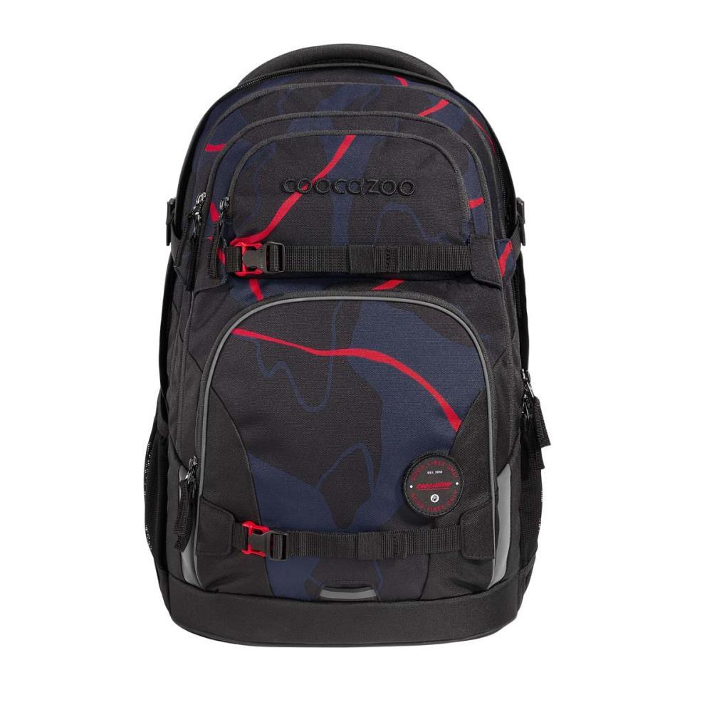 Coocazoo Porter Lava Lines Schulrucksack Set 3tlg.