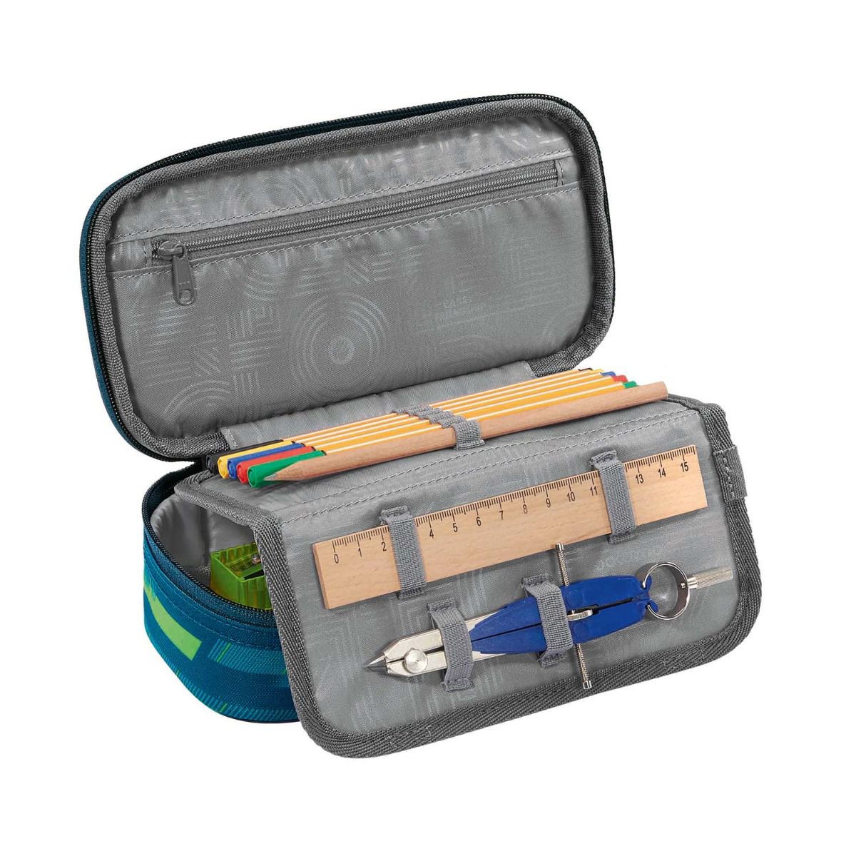 Coocazoo Schlamperbox Lime Stripe