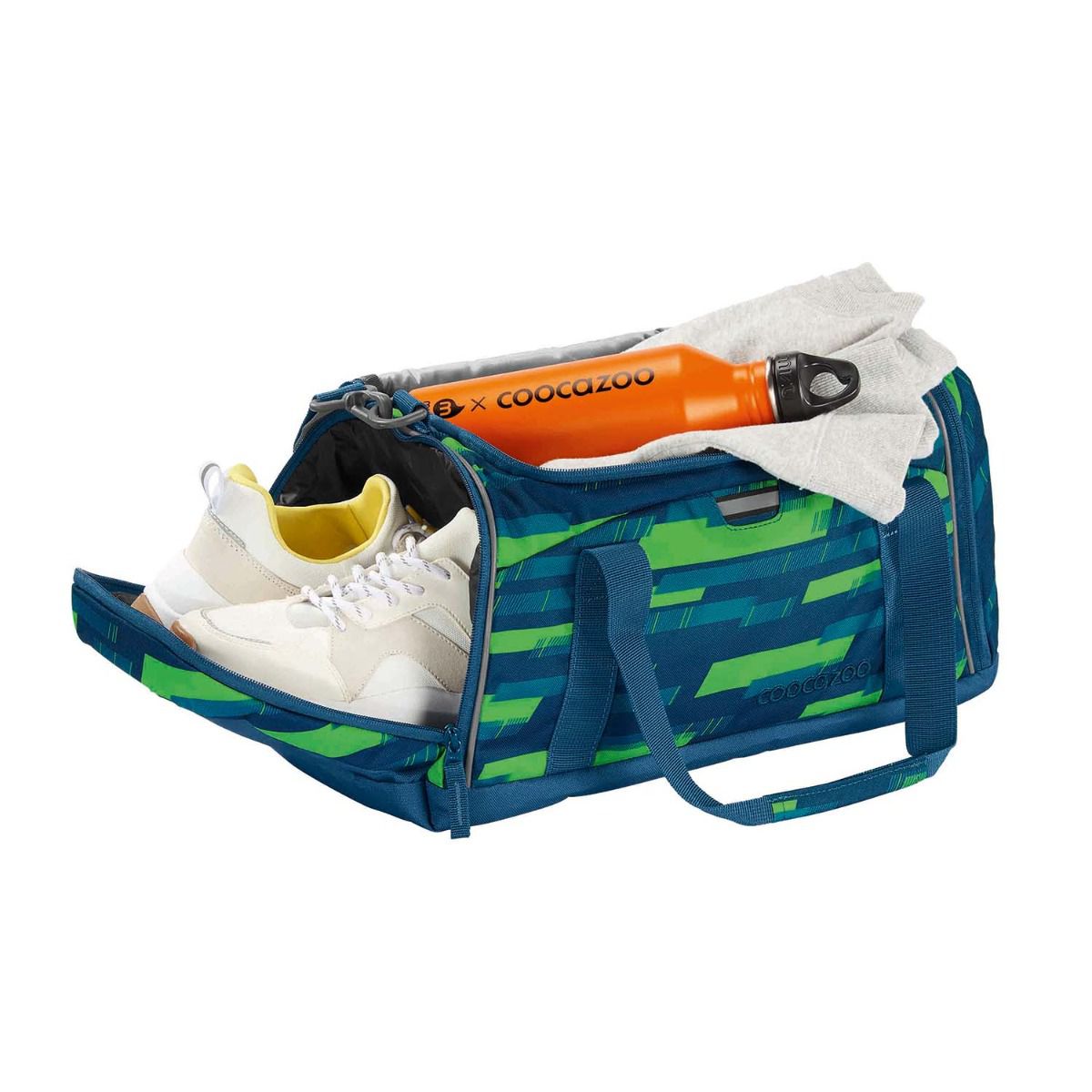 Coocazoo Sporttasche Lime Stripe