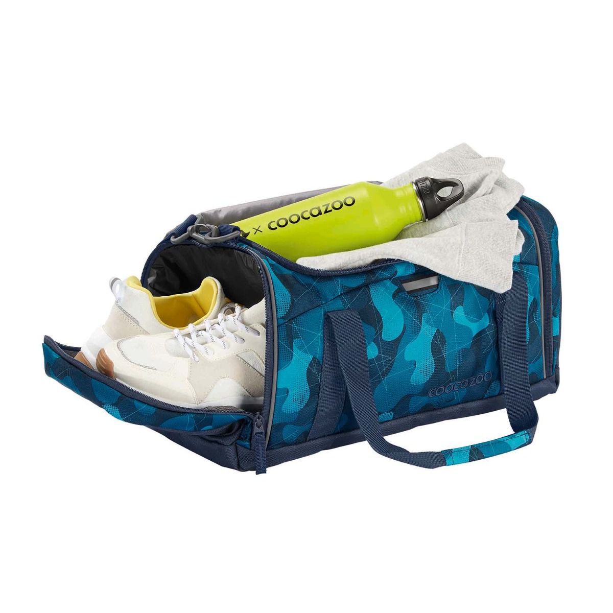 Coocazoo Mate Cloudy Camou Schulrucksack Set 3tlg.